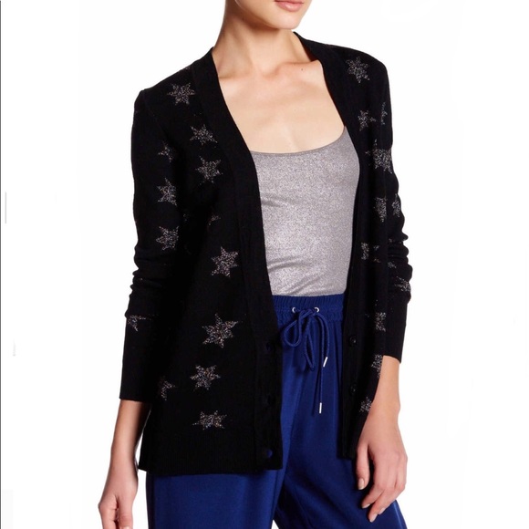 Rebecca Minkoff Glitter Star Cardigan 